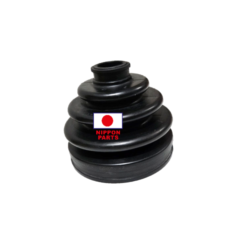 GUARDAPOLVO JUNTA HOMOCINETICA EXTERNO NISSAN D21 85-- VG30,VG33,VQ35.  1-56 JAPON 39241-31G25/MB160657 05-413/RB-4142/FX-71 Diám inf:23mm x Diám sup:95mm x Alto:93mm