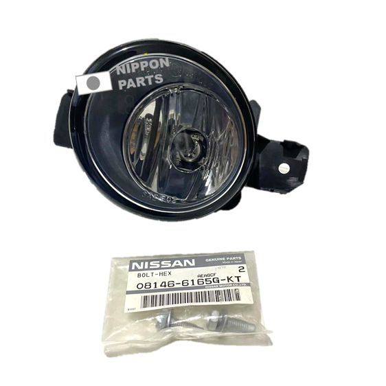 HALOGENO DE PARACHOQUE LH NISSAN XTRAIL 2007, FRONTIER 2023. ORIGINAL NISSAN GENUINO JAPAN 26155-89929 / 12V 55W