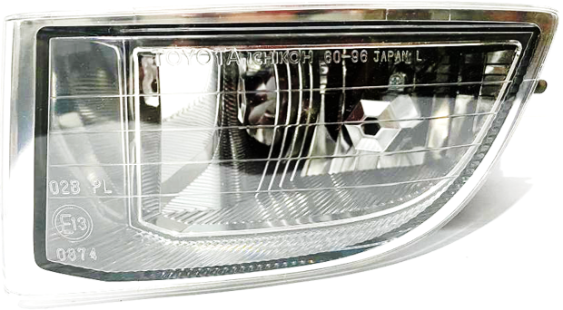 HALOGENO LH VAGONETA TOYOTA LAND CRUISER PRADO 02- KZJ120-LJ12#,RZJ12#. ORIGINAL TOYOTA GENUINO JAPAN 81221-60070