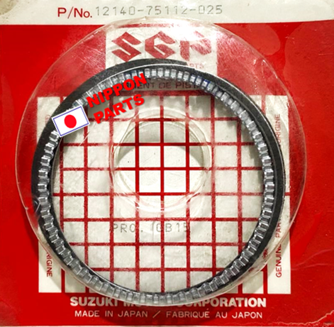 JGO ANILLAS MOTOR SUZUKI SJ410 0.25 = 0.10. ORIGINAL SUZUKI GENUINO JAPON 12140-75112 / 0.25