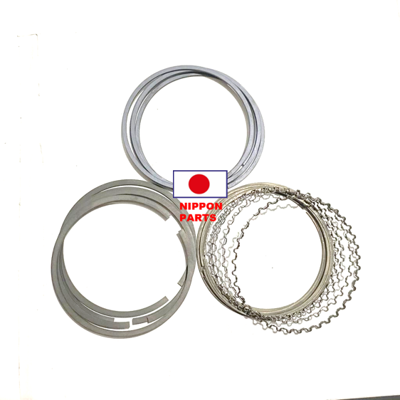 JGO ANILLAS MOTOR TOYOTA 4AF. ORIGINAL TOYOTA GENUINO JAPAN 13011-16140/ 4uds 80mm diámetro 4uds 1.5mm 8uds 1.5mm 4uds 0.5mm