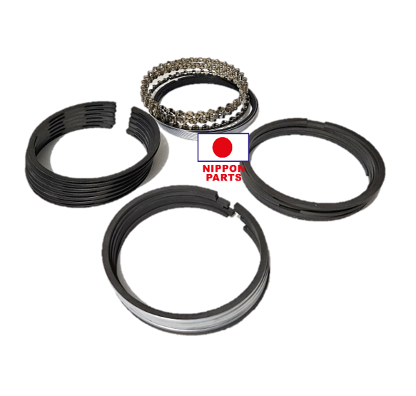 JGO ANILLAS TOYOTA LAND CRUISER CC 3878 FA80, FA80D 0.10 RIK JAPAN 13011-60011/21 28610 90MM (1) 90X3X3.7 (2) 90X3X3.7 (0) 90X4X4.1 (0) 90X4X3.7