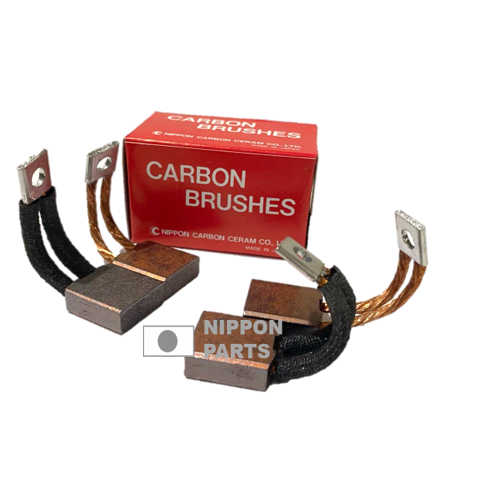 JGO CARBON ARRANQUE TOYOTA COASTER DYNA B/2B.  NCC  JAPON 28142-46011/13 Largo: 22mm x Alto: 8mm x Ancho: 20mm JNDSX-18
