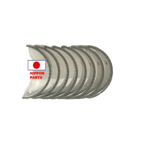 JGO COJINETES BIELA 0.50 TOYOTA COROLLA 3A-4A-5A NEW.  TAIHO JAPON 13041-15030 R043A-0.50