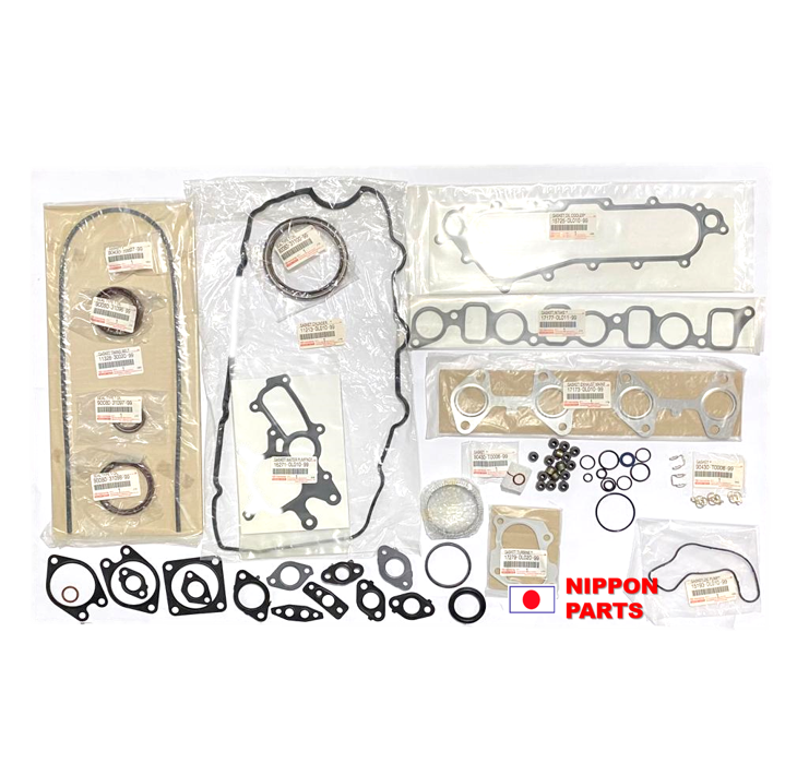 JGO EMPAQUETADURAS DEL MOTOR TOYOTA HILUX/VIGO/INNOVA/FORTUNER 2KDFTV/ KUN10/KUN15. 2004---. ORIGINAL TOYOTA GENUINO TAILANDIA. 04111-0L081