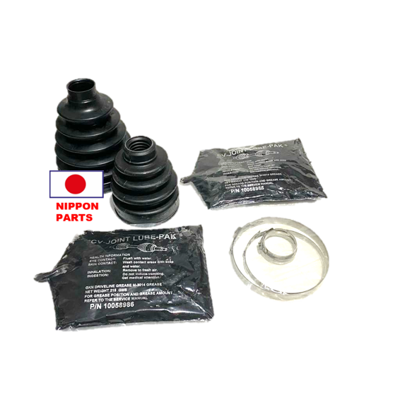 JGO GUARDAPOLVO JUNTAS TOYOTA SEQUOIA 2006 ATM VERS. USA. ORIGINAL TOYOTA GENUINO USA 04438-0C020/ 2 grasas 2ud abrazaderas pequeñas 2ud abrazaderas grandes 1ud guardapolvo pequeño 24mm diám int x 79mm diám ext x 92mm alto 1ud guardapolvo grande 27mm diám int x 97mm diám ext x 125mm alto