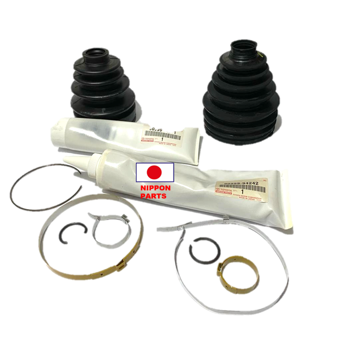 JGO GUARDAPOLVO TRICETA TOYOTA LAND CRUISER 100, UZ, FZ 2003-0704.7L V8, LEXUS LX470 . ORIGINAL TOYOTA GENUINO JAPAN 04427-60120. GUARDAPOLVO 31X140X110 ALTO/27X95X120 ALTO