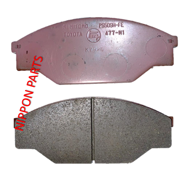 JGO PASTILLAS FRENO DELANTERA TOYOTA HILUX 02-06 LN145. ORIGINAL TOYOTA GENUINO JAPAN 04465-35320/ 57.5x140