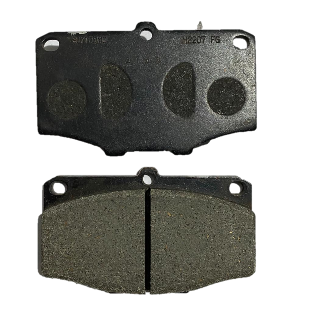 JGO PASTILLAS FRENO DELANTERO TOYOTA LAND CRUISER/ LEXUS 1975-79 MS8#/95/RS80, CROWN 300/2500 1/2JZ-GE.CROWN VIII 1987-1991 1G/2L.T100 1/2 TON 2WD 3000,3400,3700 1996-98,3RZF,3/5VZF/E.  ORIGINAL TOYOTA GENUINO JAPAN 04491-30070/ 66x108