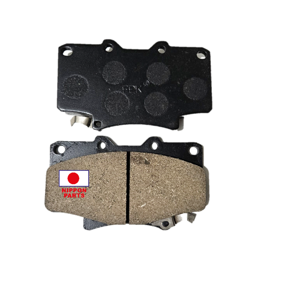 JGO PASTILLAS FRENO TOYOTA 4 RUNNER/PRADO  96-- STAR TAIWAN 04465-35080 AN-458WK  Ancho:15mm x Alto:72mm x Largo:119mm