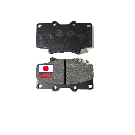 JGO PASTILLAS FRENO TOYOTA LAND CRUISER FJ80 YAMAMOTO JAPON 04465-61020 Y-336NK/2094M Ancho:14mm x Alto:72mm x Largo:119mm