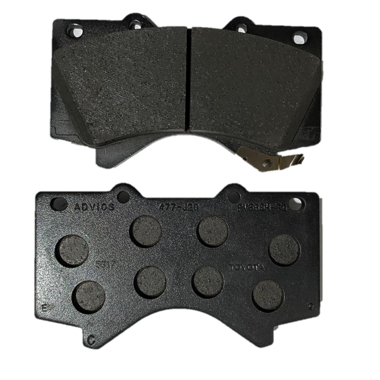 JGO PASTILLAS FRENO TOYOTA TUNDRA 2000. ORIGINAL TOYOTA GENUINO USA 04465-0C020/ 83.2x143.7