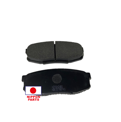 JGO PASTILLAS FRENO TRASERO LAND CRUISER UZJ200W 07-- NISSHINBO JAPAN 04466-60120/0C010 PF-1542/A756K  Ancho:17mm x Alto:44mm x Largo:116mm