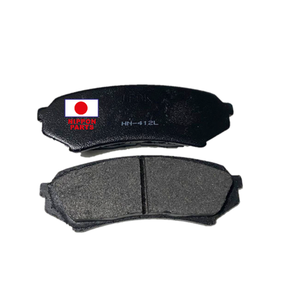 JGO PASTILLAS FRENO TRASERO VAGONETA TOYOTA  FBK JAPAN 04466-60070 LAND CRUISER UZ100, HDJ80. 90-98 HDJ100/101 FRK JAPAN 04466-60070 HN-412/AN-49  Ancho:16mm x Alto:45mm x Largo:122mm