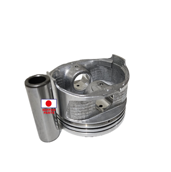 JGO PISTONES STD TOYOTA 4AFE 81MM TIK TAIWAN 13101-16120  Diámetro externo:81mm x Pasador:20mm x Altura:55.5mm