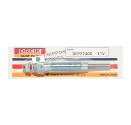 [35251] BUJIA PRECALENTADORA 11V TD23-TD27 DREIK JAPAN 11065-43G01 LT: 93mm Longitud: 23mm Grosor: 5mm DGP2740S/PN-135