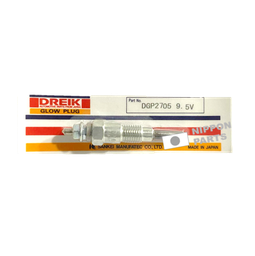 [33946] BUJIA PRECALENTADORA NISSAN SD22 9.5V DREIK JAPAN 11065-Y1402/3/4 LT: 71mm Longitud: 19mm Grosor: 5mm DGP2705/PN-86