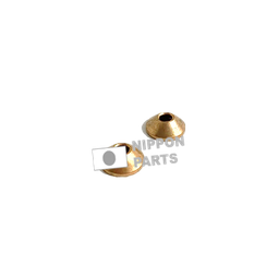 [16606] CONO BOMBA INYECTORA ( SELLO ) DE BRONCE ARGENTINO 3mm x 10mm largo x 3.8mm