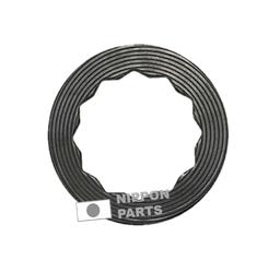 [29615] DISCO FRICCION PLANETARIO NISSAN FRONTIER 2007-- KA24DE C/BLOQUEADOR/ DATSUN TRUCK 89-97/QYD21 89-92. ORIGINAL NISSAN GENUINO JAPAN 38433-C6002/ 51mm diámetro interno x 7.2mm diámetro externo x 1.5mm grosor