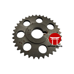 [30898] ENGRANAJE DISTRIBUCION LEVA, GRANDE TOYOTA 2RZ, 3RZ.  OSK JAPAN 13523-7502 36Dientes x 27.5mm diámetro int x 113mm diámetro ext x 9mm Alto