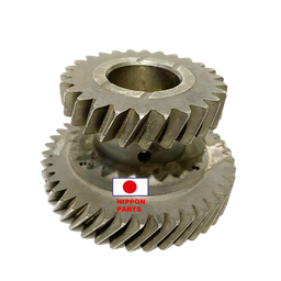 [17128] ENGRANAJE DOBLE ROSTER LAND CRUISER 3F TOYOTA GENUINO 36221-60080 /26X43 DTS X 52 INT.