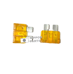 [14664] FUSIBLE LAMINA 7.5 AMP C/CAFE. FUSES TW
