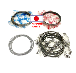 [8380] JGO ANILLAS 0.20 TOYOTA 1HZ HZJ75 0.50. ORIGINAL TOYOTA GENUINO JAPAN  13013-17030/ 6 UDS 94 MM DIAM. 6 UDS 2 MM CONICO 6 UDS 2 MM 6 UDS 4 MM