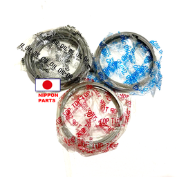 [2884] JGO ANILLAS MOTOR TOYOTA 2H, STD. ORIGINAL TOYOTA GENUINO JAPAN 13011-68010 / 6uds 91mm diámetro 6uds 2.5mm 6uds 2.5mm 6uds 4mm