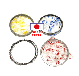 [11037] JGO ANILLAS STD TOYOTA HILUX 2RZ,3RZ 97-00. ORIGINAL TOYOTA GENUINO JAPAN 13011-75060 / 4 uds 94mm diám 4 uds 1.5mm 8uds 2mm 4uds 0.5mm RANURA GRUESA 1.75X1.50X4