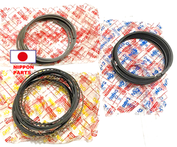 [25586] JGO ANILLOS STD TOYOTA 1UZ  98--. ORIGINAL TOYOTA GENUINO JAPAN 13011-50120/ 8uds 88mm diámetro 8uds 1mm 16uds 1mm 8uds 0.5