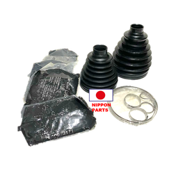 [27205] JGO GUARDAPOLVO TRICETA TOYOTA TUNDRA 2004. ORIGINAL TOYOTA GENUINO USA 04427-0C020/ 2uds seguro 2uds abrazaderas grandes y 2uds abrazaderas pequeñas 4uds grasas 1ud guardapolvo 31.5mm diám int x 105mm diám ext x 110mm alto 1ud guardapolvo 32mm diám int x 113mm diám ext x 136mm alto