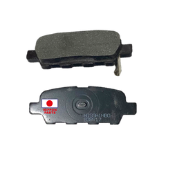 [24808] JGO PASTILLAS DE FRENO TRASERO NISSAN XTRAIL.  NISSHINBO JAPAN 44060-8H385 PF-2466/A654K Ancho:14mm x Alto:38mm x Largo:106mm