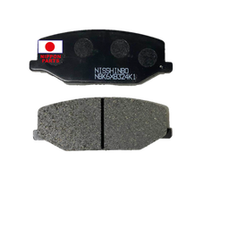 [35339] JGO PASTILLAS FRENO DELANTERA SUZUKI JIMNY 10-- SJ410/SJ413. NISHIMBO JAPAN. 55200-70AA0/81A31 PF-9118/HP902N/AFP89 Ancho:15mm x Alto:42mm x Largo:110.5mm