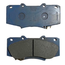 [30195] JGO PASTILLAS FRENO DELANTERA TOYOTA HILUX 2TR 08--- 4X4. ORIGINAL TOYOTA GENUINO AFRICA 04465-0K260/240/ 143.5x68