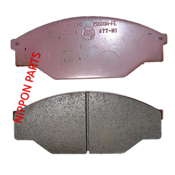 [25006] JGO PASTILLAS FRENO DELANTERA TOYOTA HILUX 02-06 LN145. ORIGINAL TOYOTA GENUINO JAPAN 04465-35320/ 57.5x140