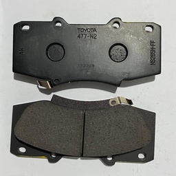 [33001] JGO PASTILLAS FRENO DELANTERA TOYOTA HILUX 2TR 08--. ORIGINAL TOYOTA GENUINO JAPAN 04465-0K330/ 143.5X67.5X17