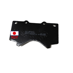 [30893] JGO PASTILLAS FRENO DELANTERA TOYOTA LAND CRUISER 1VD, UZJ200 2007- TUNDRA 2009  UNI BRAKES 04465-60280 A755K Ancho:17mm x Alto:84mm x Largo:143mm