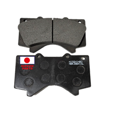 [29362] JGO PASTILLAS FRENO DELANTERA TOYOTA LAND CRUISER 1VD, UZJ200 2007- TUNDRA 2009. NISSHINBO JAPAN 04465-60280/0C020 PF-1541/A755K Ancho:18mm x Alto:82mm x Largo:143.5mm