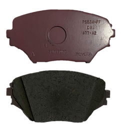 [20617] JGO PASTILLAS FRENO DELANTERA TOYOTA RAV4  2002-2003. ORIGINAL TOYOTA GENUINO JAPAN 04465-42130/ 60.3x123