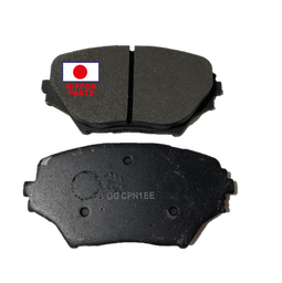 [21888] JGO PASTILLAS FRENO DELANTERO TOYOTA  OKAMOTO TAIWAN 04465-42070 105360 Ancho:17mm x Alto:60mm x Largo:123mm