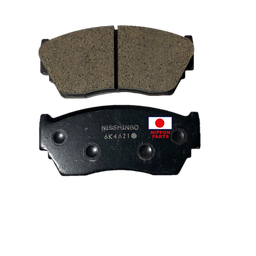 [19450] JGO PASTILLAS FRENO NISSAN SENTRA B13. NISHINBO JAPAN. 41060-50Y90 PF-2226 Ancho:16.5mm x Alto:48mm x Largo:109mm