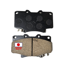 [16755] JGO PASTILLAS FRENO TOYOTA 4 RUNNER/PRADO  96-- STAR TAIWAN 04465-35080 AN-458WK  Ancho:15mm x Alto:72mm x Largo:119mm