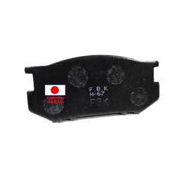 [1862] JGO PASTILLAS FRENO TOYOTA COROLLA 4K FBK  JAPON 04491-12120/12161 H-67 Ancho:14mm x Alto:48mm x Largo:107mm