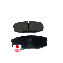 [27442] JGO PASTILLAS FRENO TRASERO LAND CRUISER UZJ200W 07-- NISSHINBO JAPAN 04466-60120/0C010 PF-1542/A756K  Ancho:17mm x Alto:44mm x Largo:116mm