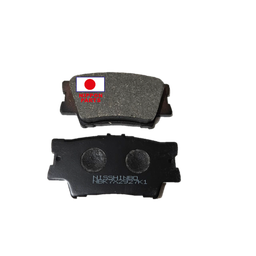 [30728] JGO PASTILLAS FRENO TRASERO TOYOTA RAV4 2007 COROL 06--NZE141G/ZRE142/NZE151H NISSHINBO JAPAN 04466-42060 PF-1522/A733K Ancho:16mm x Alto:49mm x Largo:97mm