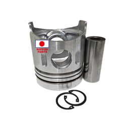 [18746] JGO PISTONES STD MITSUBISHI 4D31 100.000MM C/ALFIN TEIKIN TAIWAN ME-012131-STD 43168A-ALFIN Diámetro externo:100mm x Pasador:34mm x Altura:111mm