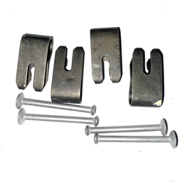 [22495] JGO SEGURO PATIN FRENO TRASERO TOYOTA 2TR TGN26,36. ORIGINAL TOYOTA GENUINO BRASIL 04941-0K040/ 8Uds