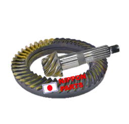 [12561] PIÑON Y CORONA TRASERO TOYOTA COASTER,DYNA,TOYOACE,BB42/50 HZB50L,3B,1HZ,1HDFET. ORIGINAL TOYOTA GENUINO JAPAN. 41201-80123/ 39 dientes 9 dientes  45X8