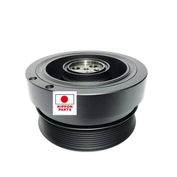 [33812] POLEA CIGUEÑAL DELANTERO TOYOTA /LEXUS, LAND CRUISER VDJ200 4.5L DIESEL, 1VDFT V8. ORIGINAL TOYOTA GENUINO JAPAN 13408-51010 /Diámetro interno 52 x Diámetro externo 176 x 9 Ranuras x92 alto
