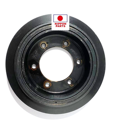 [5122] POLEA CIGUEÑAL Nº2 UN CANAL. LEXUS/TOYOTA LAND CRUISER 1HZ 1HDT 2013-- HDJ/HZJ80. ORIGINAL TOYOTA GENUINO JAPAN 13407-17010 / Diámetro interno 68 x Diámetro externo 176 x 1 Ranuras x 32 alto